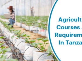 Agriculture courses in Tanzania