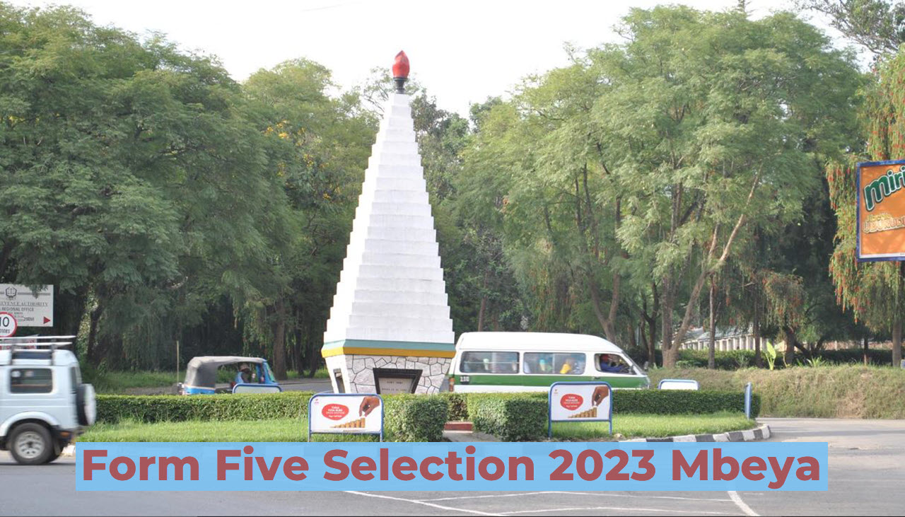 Form Five Selection 2023 Mbeya