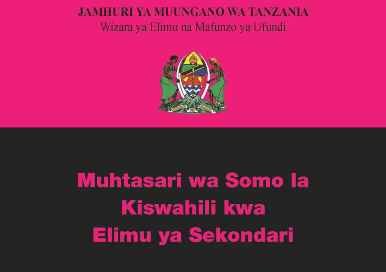 Muhtasari Wa Kiswahili Shule Za Sekondari Pdf